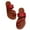 Red, variant on VerPetridure Slippers for Women Slippers Casual Flat Sandals Retro Beach Style Sandals And Slippers Large Size Women's Shoes