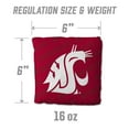 thumbnail image 2 of NCAA Washington State Cougars Cornhole Bags - 4PK - Red, 2 of 4