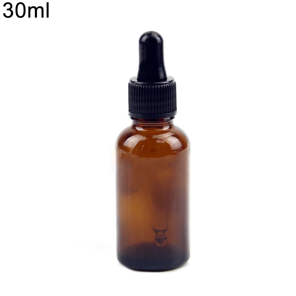 JENPECH Mini 10ml100ml Amber Glass Reagent Liquid Pipette Empty Bottle