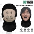 thumbnail image 5 of Mascarilla facial de malla con patrón divertido en 3D de Ronaldo Messi y Taylor Swift, accesorio para cosplay, protección UV, patrón de celebridad, 5 of 5