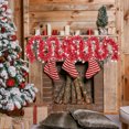 thumbnail image 4 of ELAYARD 5 Pcs Guirlandes de Noël Classiques Rouges Guirlande Décorative pour Décoration de Vacances, 4 of 5