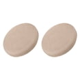 thumbnail image 1 of Fundas de taburete redondo de 2 piezas, fundas de silla redonda Diámetro 12-14", cojines de asiento de silla redonda Caqui, 1 of 6