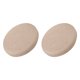 thumbnail image 1 of Fundas de taburete redondo de 2 piezas, fundas de silla redonda Diámetro 12-14", cojines de asiento de silla redonda Caqui, 1 of 6
