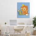 thumbnail image 3 of Stupell Industries Contemporary One More Chapter Owl Canvas Art, 24 x 30, by Tobe Fonseca, 3 of 8