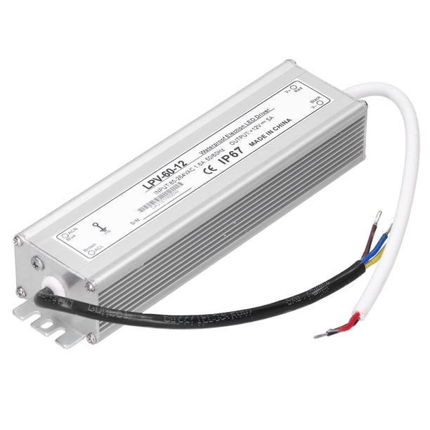 Fuente de alimentación a prueba de agua, BERM Fuente de alimentación a prueba de agua Controlador LED Controlador LED LP Tecnología innovadora