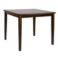 thumbnail image 5 of Classic Kitchen 5pc Counter Height Set Dining Table and 4 Chairs Set Wooden Espresso Finish Wooden Furniture, 5 of 7