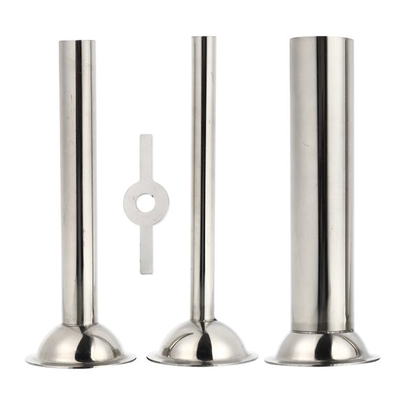 BRIGHTFUFU Una salchicha de acero inoxidable de la salchicha de acero inoxidable Piezas de accesorios de la amoladora de carne