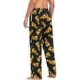 thumbnail image 6 of HPINK-T Pizza Graffiti Men's Pajama Pants Super Soft Sleep Lounge Pants Pjs Bottoms with Pockets, 6 of 7