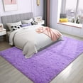 thumbnail image 2 of TWINNIS Super Soft Area Rug for Living Room Bedroom Shaggy Accent Carpets for Kids Girls Rooms,5'x8',Purple, 2 of 7