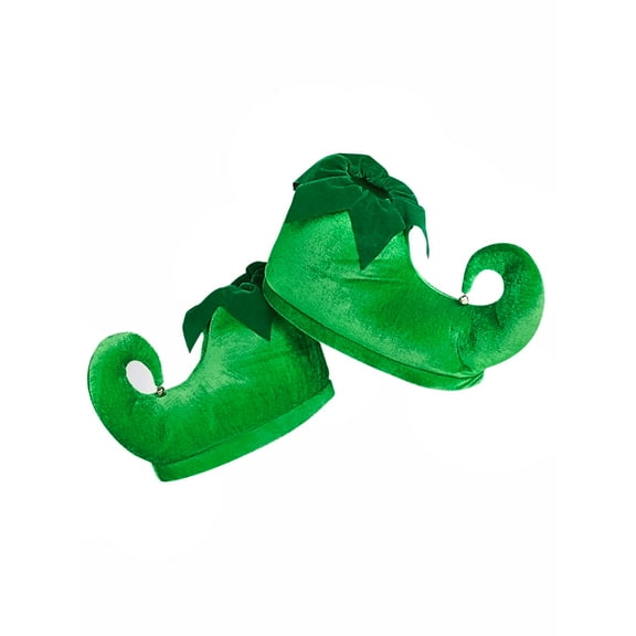 Rubies Green Deluxe Costume Elf Shoes Costume Accessory for Adults, Unisex One Size