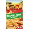 Ore-Ida Country Style French Fries Seasoned Frozen Potatoes with Skins, 30 oz Bag