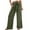 Army Green(womens pants), variant on ZHYou No Boundaries Womens Palazzo Pants,Flowy,Wide Leg,Lightweight,Elastic Waist,Pull On,Trousers with Side Pockets,Beige,Size M