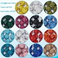 thumbnail image 3 of 150pcs 15 Colors Rhinestones Beads 10mm Pave Disco Ball Clay Beads Polymer Clay Rhinestone Beads Crystal Diamond Beads for Bracelet Necklace Earring Jewelry Making Christmas Decor, 3 of 9