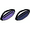 blue+purple, variant on Elastic Waist Pack for Outdoor Sports Running Cycling Fitness with Phone Pocket and Coin Compartment Durable Lightweight Fanny Pack