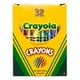 Crayola Llc Anciennement Binney & Smith BIN520322 Craies de Cire Crayola Boîte de 32Ct – image 1 sur 1