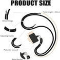 thumbnail image 4 of Zeeyh Universal Phone Straps Shoulder Strap Phone LanyardSoft Cell Phone Rope Hanging Cord,Black Group A No. 1, 4 of 9