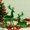 C/2Pcs, variant on WUXIAB 2Pcs Elegant Electroplated Reindeer Figurine Decoration,Multi Color Electroplated Deer Ornament,Animal Figurine for Living Room Study & Desktop,Purple