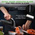 thumbnail image 4 of NUTRICHEF PKELKN8 ELECTRIC CUTTING & CARVING KNIFE SLICER, 4 of 7