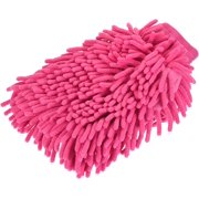 Microfiber Chenille Wash Mitt - Double Side Reusable Gloves for Cleaning Scratch-Free, Apply to Car Cleaning, Kitchen