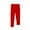 Red, variant on Kids Winter Fleece Lined Thermal Leggings Thick Warm Athletic Pants Cotton Cozy Soft Boys Girls Footless Tights Teen Trousers