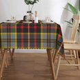 thumbnail image 3 of Rectangle Table Cloth, Scottish Cates Plaid Dress Tartan Resistant Washable Tablecloth Decorative Table Cover for Dining, Indoor and Outdoor, 3 of 6