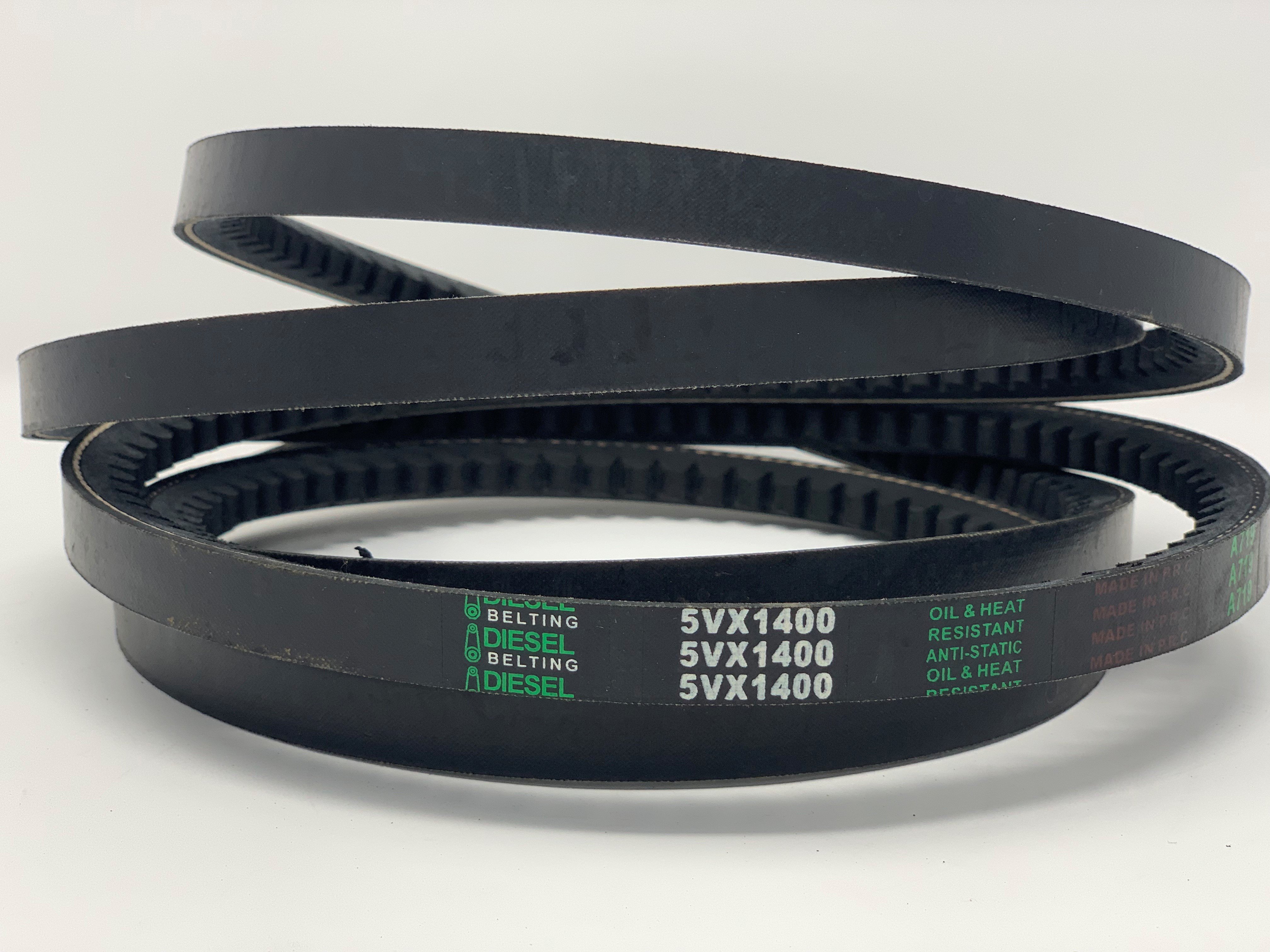 D&D PowerDrive BX114 Dura-Extreme Cogged V-Belt - 5/8" X 117" Outside Circumference