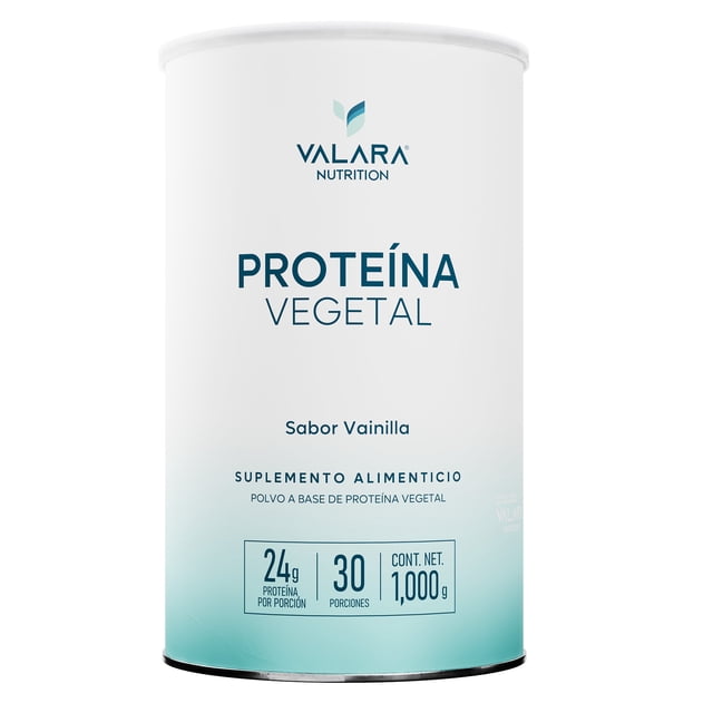 Proteína Vegetal Valara Nutrition Vainilla 1 kg Con Probióticos y Prebióticos Sin Azúcar