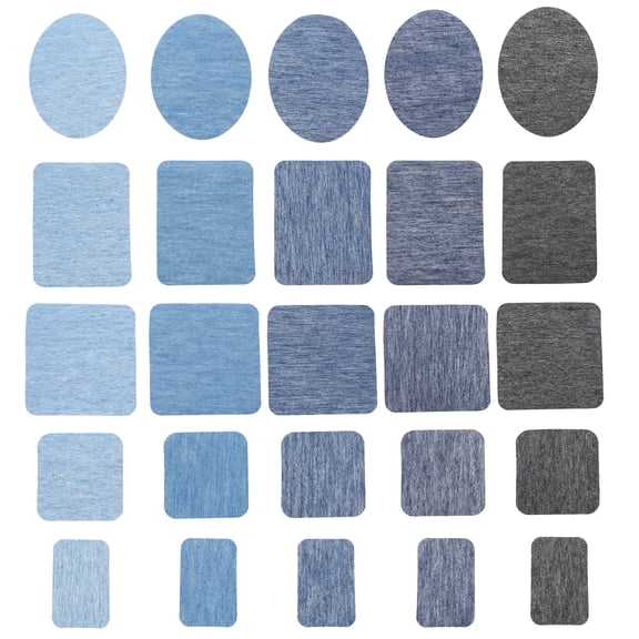 25pcs on Patches for Clothing Repair Denim Patches for Jeans Jean Patches for Inside Jeans Clothing Repair Pockets Inner Thighs Inside Holes