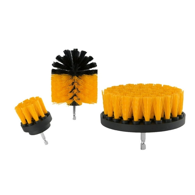 Birdeem Brosse de Perceuse Électrique pour Nettoyage et Décontamination des Roues