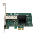thumbnail image 2 of Tarjeta de red PCIe X1 de un solo puerto SFP, puerto LC de 1000Mbps, adaptador LAN Ethernet PCI Express para Linux y Windows, 2 of 8