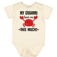 thumbnail image 3 of Inktastic Grammy Loves Me Grandchild Boys or Girls Baby Bodysuit, 3 of 5