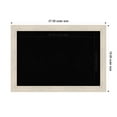 thumbnail image 4 of Amanti Art Black Cork Board Wood Framed Hardwood White Wash Narrow Bulletin Board 27 in. x 19 in., 4 of 7