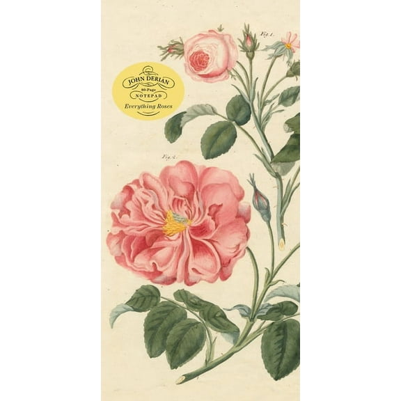 John Derian Paper Goods: John Derian Paper Goods: Everything Roses Notepad (Paperback)