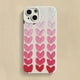 thumbnail image 3 of Funda para teléfono con pintura al óleo y corazón de amor rosa para iPhone 16, fundas para iPhone 14, 15 Pro Max, 11, 12, 13 Mini, XS, XR, X, 7, 8 Plus, SE2, carcasa trasera, 3 of 5