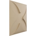 thumbnail image 2 of Ekena Millwork 19 5/8"W x 19 5/8"H Austin EnduraWall Decorative 3D Wall Panel, UltraCover Satin Smokey Beige (Covers 2.67 Sq. Ft.), 2 of 6