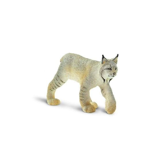 Safari Ltd. Lynx Figurine - Lifelike 3.5" Model Figure - Educational Toy for Boys, Girls, and Kids Ages 3 