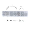 thumbnail image 2 of El Kit de Fabricación de 2 Cajas Proporciona Resultados de Bricolaje para Aretes, Collares, Pulseras, 2 of 9