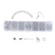 thumbnail image 1 of Kit de 300 piezas para hacer joyas, accesorios de bricolaje para pendientes, collares y pulseras. 4-12mm, 1 of 9