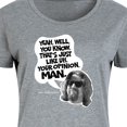 thumbnail image 3 of The Big Lebowski - That's Just Like Uh, Your Opinion - Women's Any Way Dress, 3 of 6
