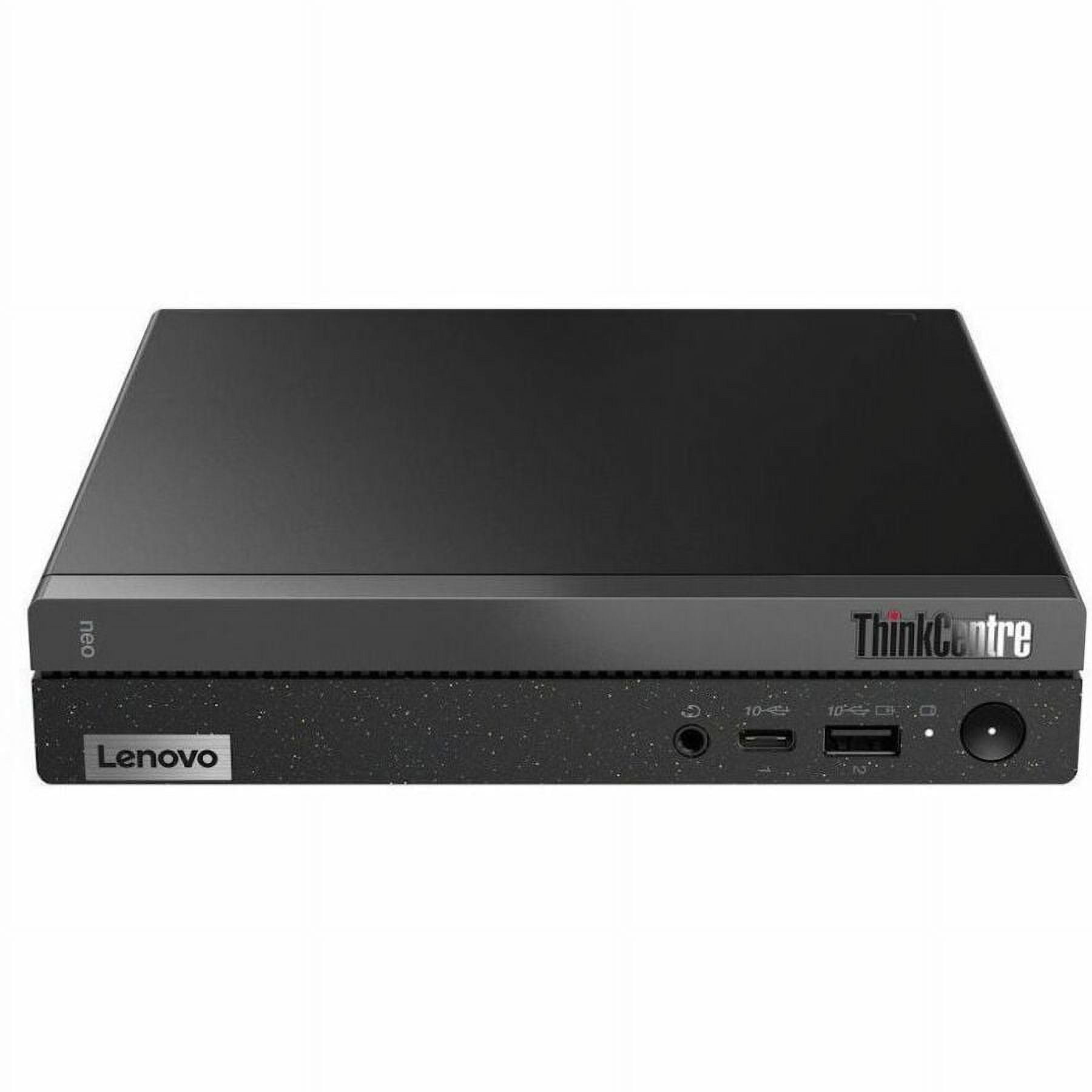Lenovo ThinkCentre neo 50q Gen 4 Desktop Computers, Intel Core i5, 8GB, 256GB SSD, Black, 12LN000CUS