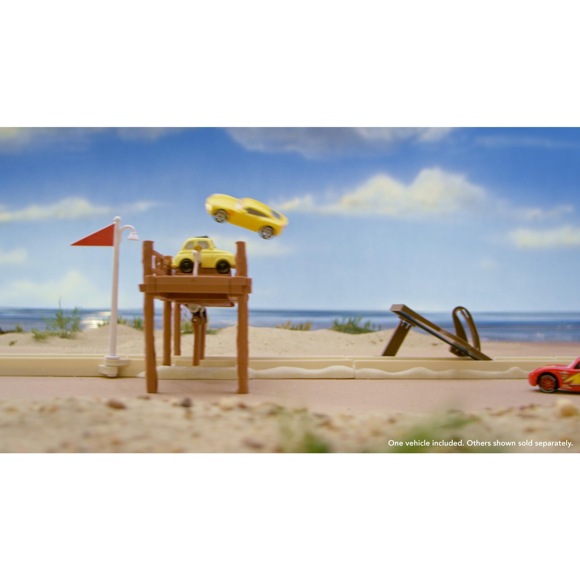 disney pixar cars 3 fireball beach run playset