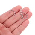 thumbnail image 3 of SUTENGDA 6Pcs Toilet Flapper Chain Toilet Chain Toilet Float Replacement Toilet Tank Flapper Part, 3 of 6