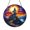 Acrylic 3.5 Inch, variant on Decorative Medieval Castle Stained Glass Suncatcher – Window Decor