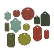 Sizzix Thinlits Dies - Gift Tags by Tim Holtz
