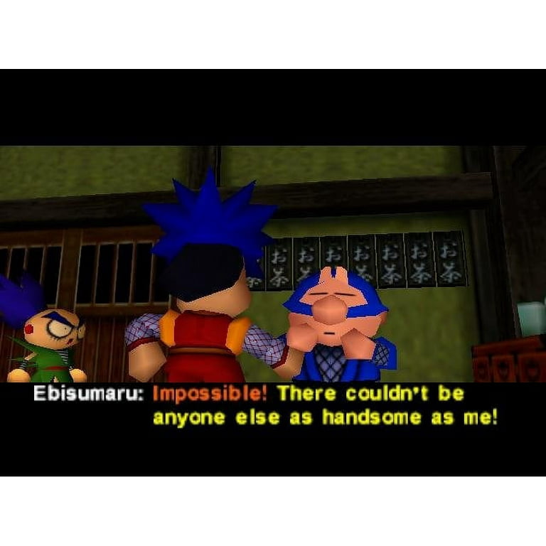N64 Game US Version of Goemon's Great Adventure