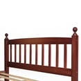thumbnail image 7 of Better Home Products Paloma Solid Wood Pine Full Bed with Headboard in Mahogany, 7 of 7