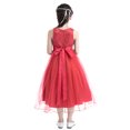 thumbnail image 3 of Miaeowve Wedding Flower Girl Dress for Toddler Kids Sleeveless Sequins Lace Tulle Birthday Party Gown Coral 16, 3 of 7