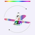thumbnail image 4 of Lámpara de techo LED de 50 W con altavoz Bluetooth, lámpara de techo musical de 15 pulgadas, cambio de color RGBW, control remoto y Bluetooth para smartphone, luces de colores con montaje E27, 4 of 8