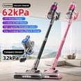 thumbnail image 5 of 16000Pa Cordless Wet/Dry Vacuum Mop, Self-Cleaning & Low Noise. 3 Modes, Multi-Angle Brush. Great for Floors, Rugs, Cars & Pet Hair. Black & White., 5 of 11