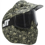 JT Elite Alpha LE Single Goggle, Olive Skull